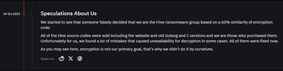 Hunters International Forum Post