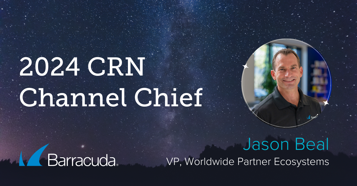 Jason Beal 2024 CRN Channel Chief