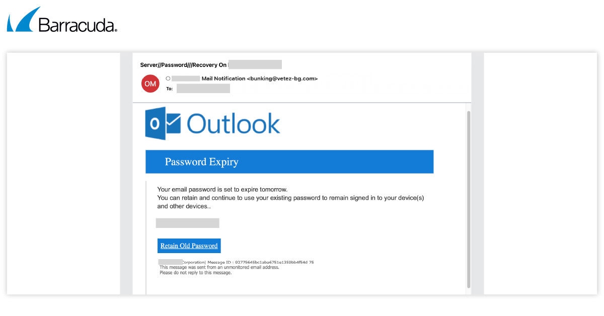 LogoKit phishing attack example